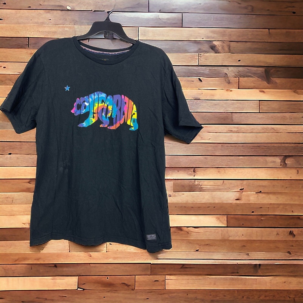 Navy Yard California Black Large T-Shirt
